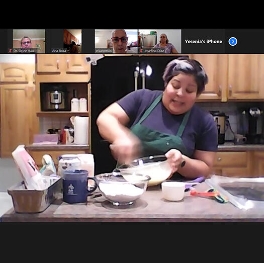 online cooking workship